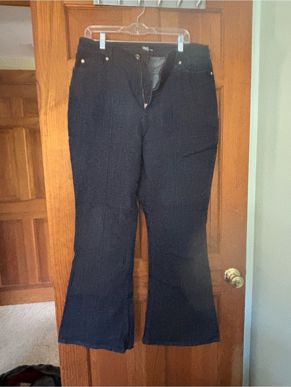 INC International Concepts Blue  Flare Jeans